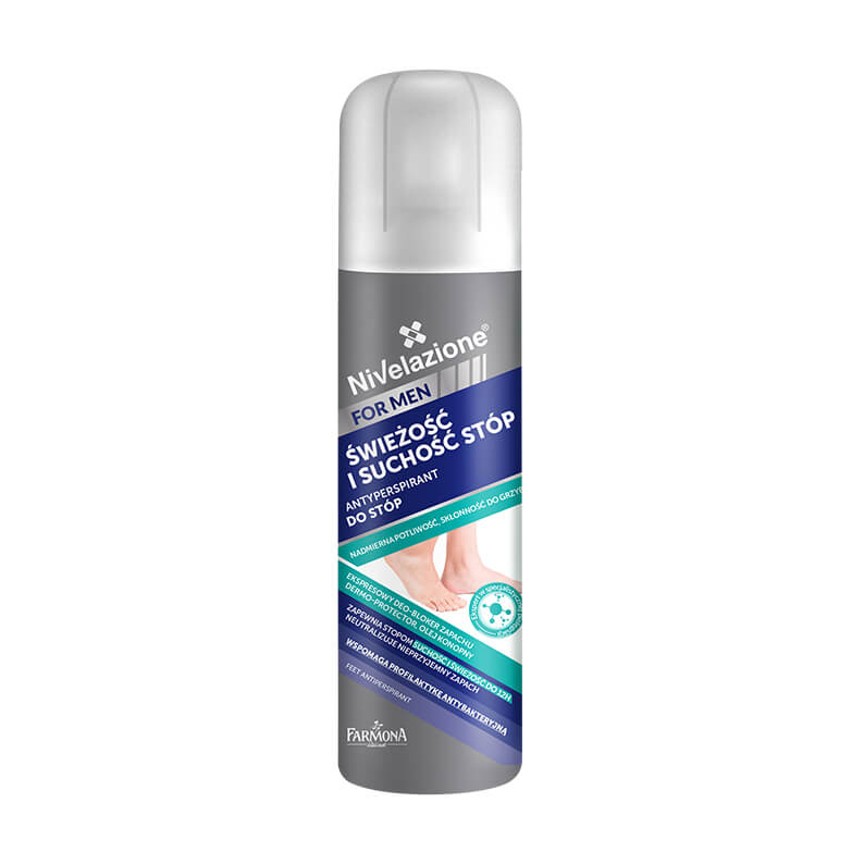 Чоловічий дезодорант для ніг Farmona Nivelazione For Men Feet Antiperspirant, 180 мл